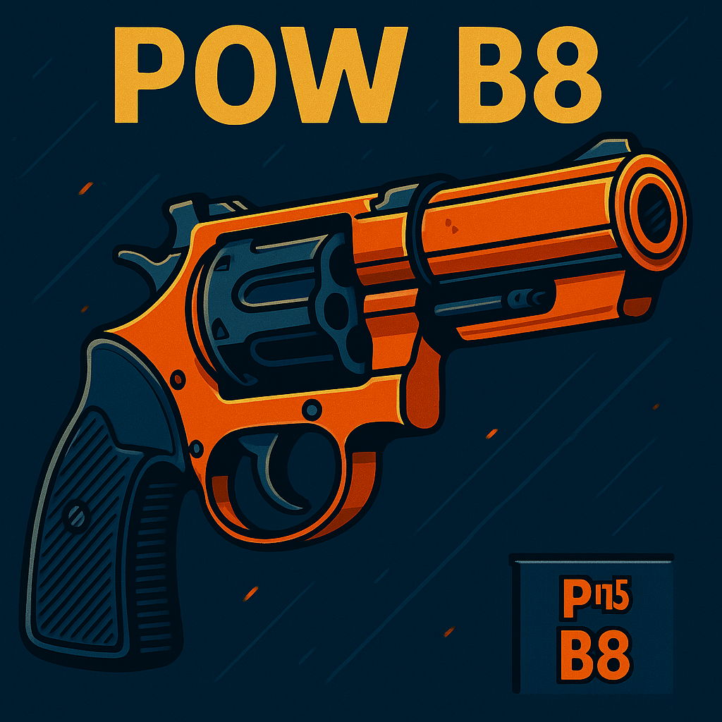 Revolver POW B8